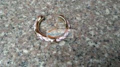 找下骆宅附近的翻砂加工厂，翻砂C型耳环，