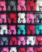 寻找能做如图玫瑰小熊的加工厂，有货要做，