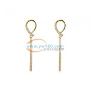 寻找专业加工如图耳环的工厂，合金，手工，