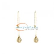 寻找专业加工如图耳环的工厂，合金，手工，