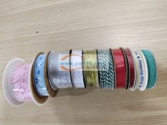 外发缎带小码包装，各种线绳饶卷打卡包装，