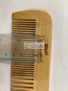 求购竹制梳子，尺寸是17*5.1.厚度0