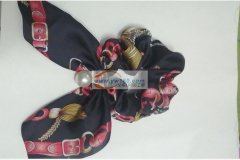 打胶枪粘蝴蝶结，弯九字针挂圈手工活外发，