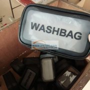 现货TPU化妆包黑，白二色，可定制。