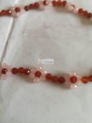 手工活外发 如图，用水晶线穿的，会做这个