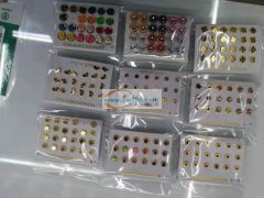 找专业做成品耳钉的工厂，看图，有专业做此耳钉