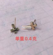 寻找现货或订做合金耳钉毛丕，或电镀都可以