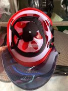 需要10万个如图这样头盔，寻找生产厂家，