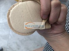 采购做这款袜子的海绵垫，如图，能订做的工