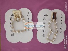 承接手工珍珠发夹加工