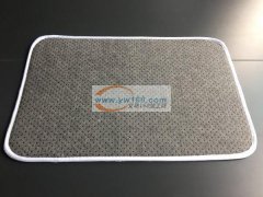 地垫裁切包边外发加工，找能做这种包边的工