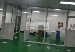 在义乌的新装修无尘车间装让，适合口罩厂或