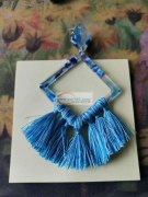 寻找加工如图流苏耳环的工厂，有做的加工厂