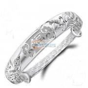 寻找如图所示，镀银手镯，款式多 【量大】