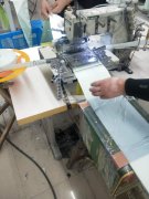 外发单实单口罩 公司要求要有模版机 多针