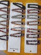 工厂直销各种网红同款发夹，承接各种手工点