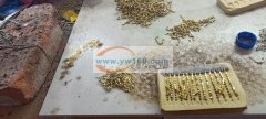 承接各种合金爪链配件烧焊加工半成品，