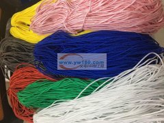 急需，找如图的绳子，3mm粗，需要多种颜