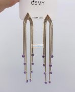 时尚饰品耳环925银针电镀真金要的来