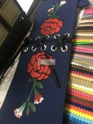 东阳电脑绣花厂承接衣服箱包皮带各种刺绣！15年老厂包您满意！