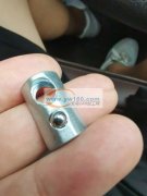 五金加工45号钢，如图，量大。带铁珠子中