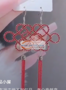 专业烧内销耳环，环保。承接爪链，配件烧焊