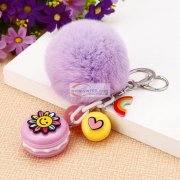 求购图示的毛球串挂匙，数量：20000套