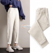 四片裤外发加工。排扣腰外发加工