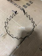 头扣喷漆&nbsp;材料&nbsp;铁质