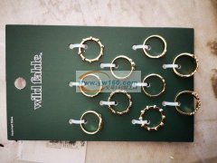 饰品包装，10个一卡的戒指包装，只需要上