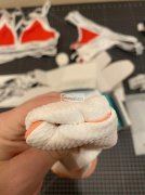 谁家做过没有边的 交叉发带 双面都正的那种