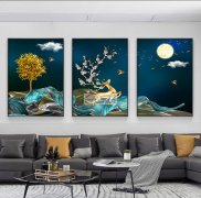 批发零售定制装饰画，水晶画，可代加工，一