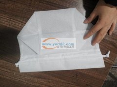 无纺布束口袋，数量2万个，穿绳子&nbs