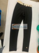 女士打底裤，280G棉面料。工艺：双层腰