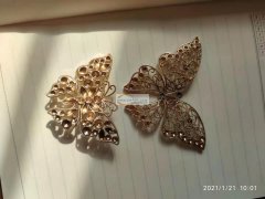 饰品胸花蝴蝶雕版需要做，寻找雕版工厂，有