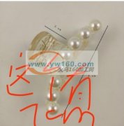 专业承接供应珍珠发夹饰品，本厂主要供应各