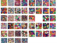 大量求购塑料珠子， 每款100-300包