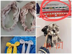 本厂专业做各种面料大肠圈，兔耳朵，蝴蝶结