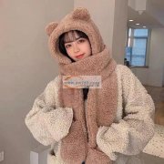 本厂承接各种毛绒围巾，围脖，三件套帽子，