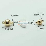 现需寻找这种光面磁铁扣 &nb