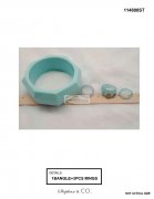 找专业做树脂手镯和戒指厂家，如图所示，有