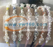 找长期合作外加工手工厂，要求会做铁丝串布条