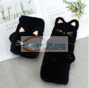 寻做手套工厂 如图，黑色的图案，但要做紫