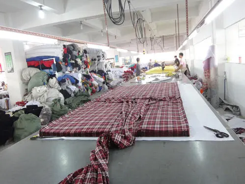 义乌专业承接服装 裁剪下料 加工 自动对接松紧带