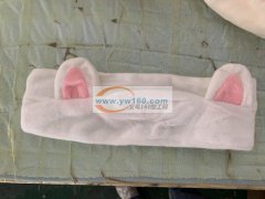 找做过这种三片耳朵的发带，数量2-3万。