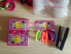 皮筋订卡包装，发金东区附近，做过类似皮筋