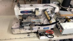 服装加工厂转让拷边机6台（电脑自动剪线）