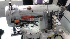 服装加工厂转让拷边机6台（电脑自动剪线）