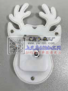 采购图示塑料胸章，寻厂家，最好能装LED灯