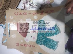 手提袋穿绳子外发，目前有十来万，做的好后